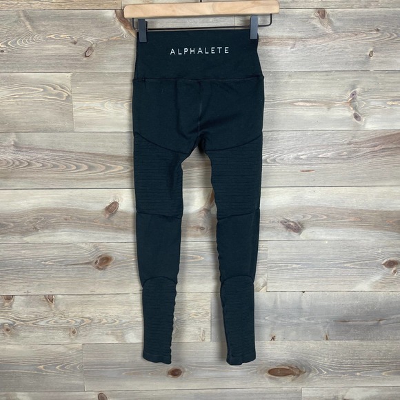 Alphalete Pants & Jumpsuits Alphalete Black Revival R6 Leggings
